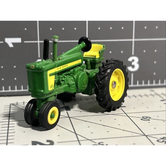 John Deere Die Cast Toy Tractor- 2” - Picture 2 of 6